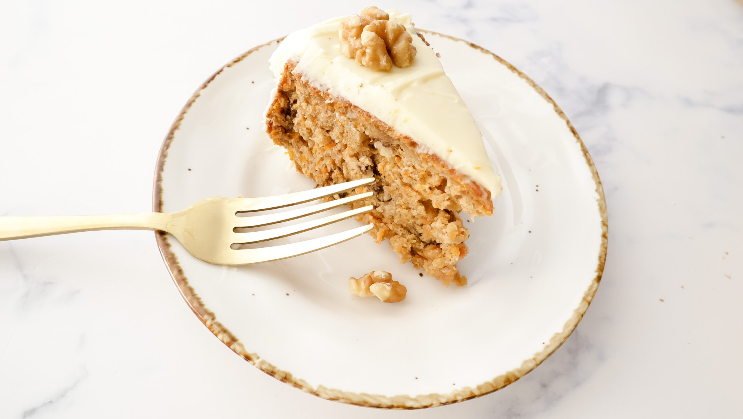 Healthier carrot cake recipe