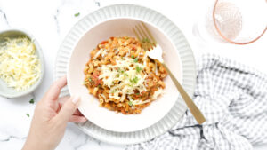 Quick one pot veggie macaroni with cheese recipe