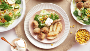 Healthy easy family friendly meal planning with shopping list