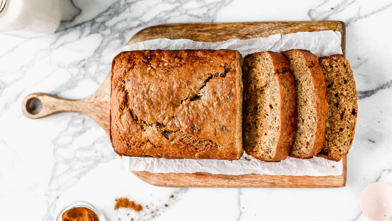 Healthier banana bread recipe refined sugar free