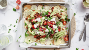 Healthy easy family friendly meal planning with shopping list