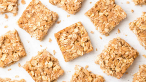 Apple pie muesli bars lunch box filler