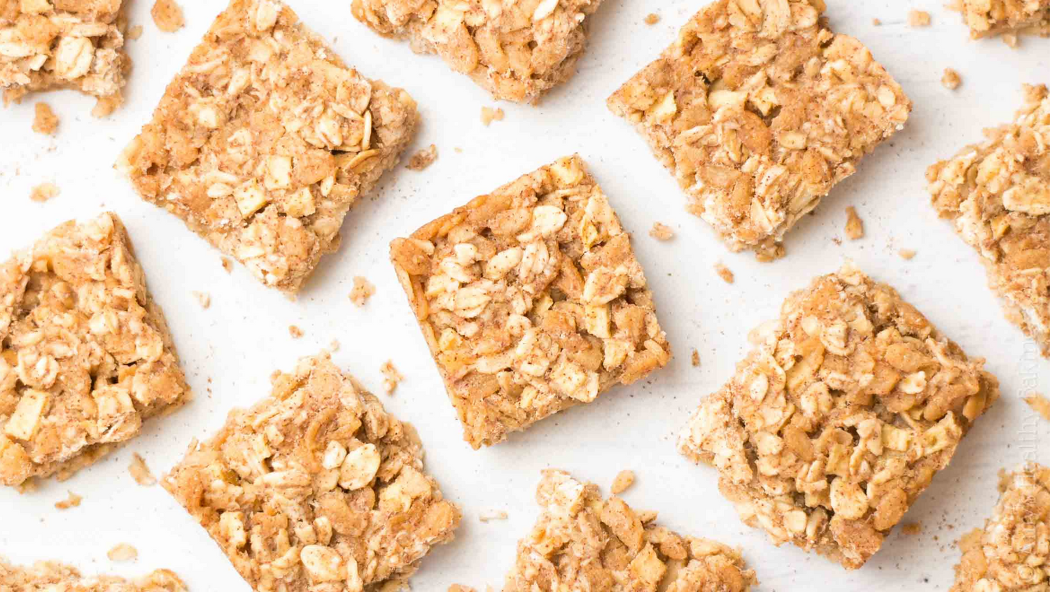 Apple pie muesli bars lunch box filler