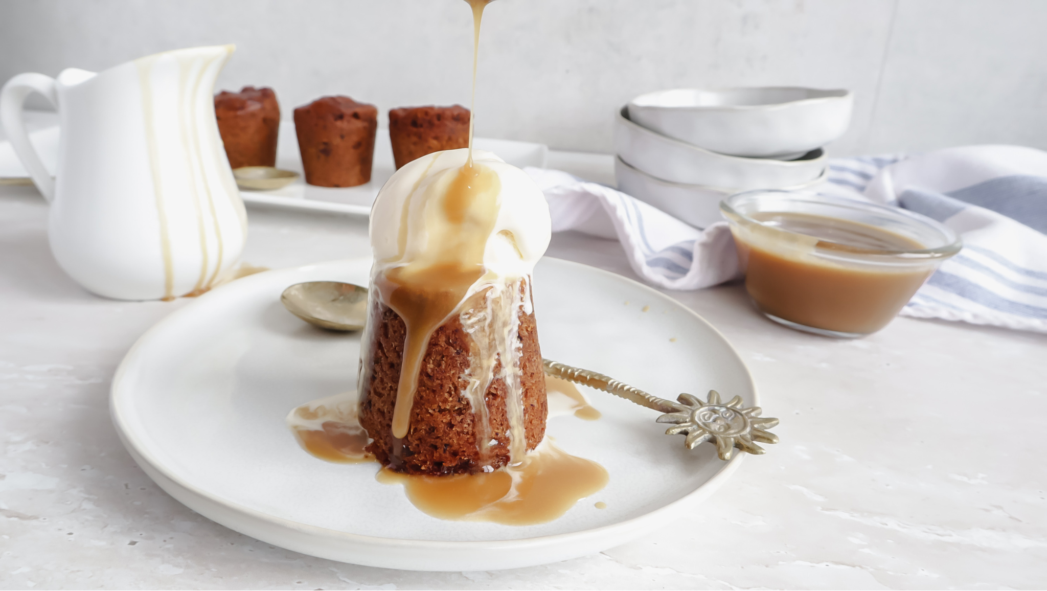 Sticky Date Pudding with Caramel Sauce